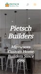 Mobile Screenshot of pietschbuilders.com